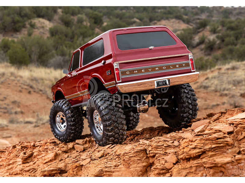 RC auto Traxxas TRX-4 Chevrolet Blazer 1972 1:10 RTR, černá