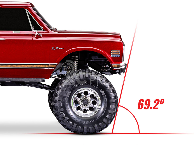 RC auto Traxxas TRX-4 Chevrolet Blazer 1972 1:10 RTR, černá