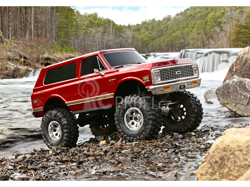 RC auto Traxxas TRX-4 Chevrolet Blazer 1972 1:10 TQi RTR, červená