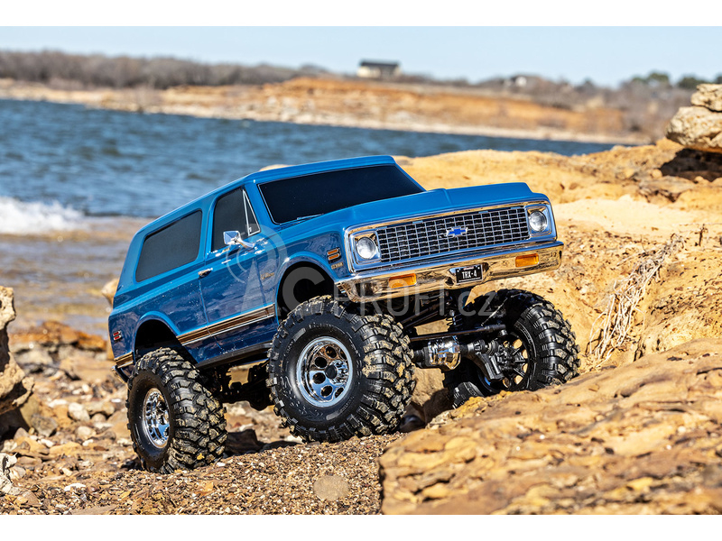 RC auto Traxxas TRX-4 Chevrolet Blazer 1972 1:10 TQi RTR, červená