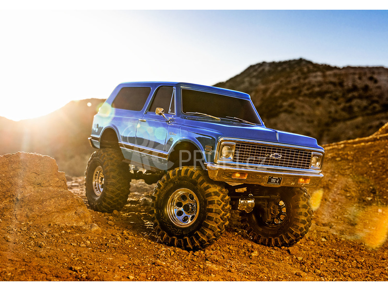 RC auto Traxxas TRX-4 Chevrolet Blazer 1972 1:10 TQi RTR, červená