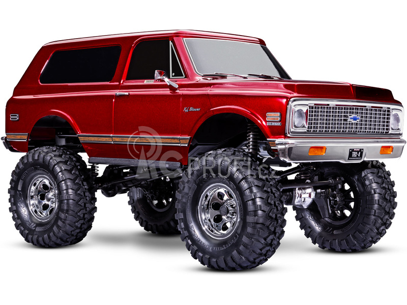 RC auto Traxxas TRX-4 Chevrolet Blazer 1972 1:10 TQi RTR, červená