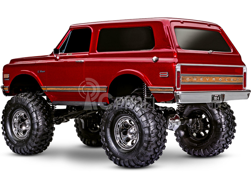 RC auto Traxxas TRX-4 Chevrolet Blazer 1972 1:10 TQi RTR, červená