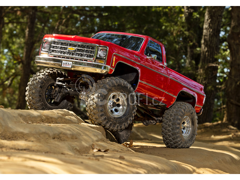 RC auto Traxxas TRX-4 Chevrolet K10 1979 TQi 1:10 RTR, modrá