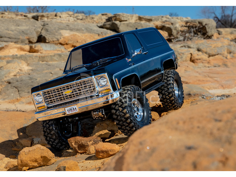 RC auto Traxxas TRX-4 Chevrolet K5 Blazer 1:10 RTR, černá