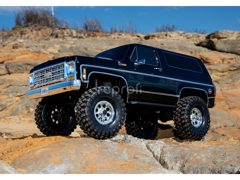 RC auto Traxxas TRX-4 Chevrolet K5 Blazer 1979 1:10 RTR, černá