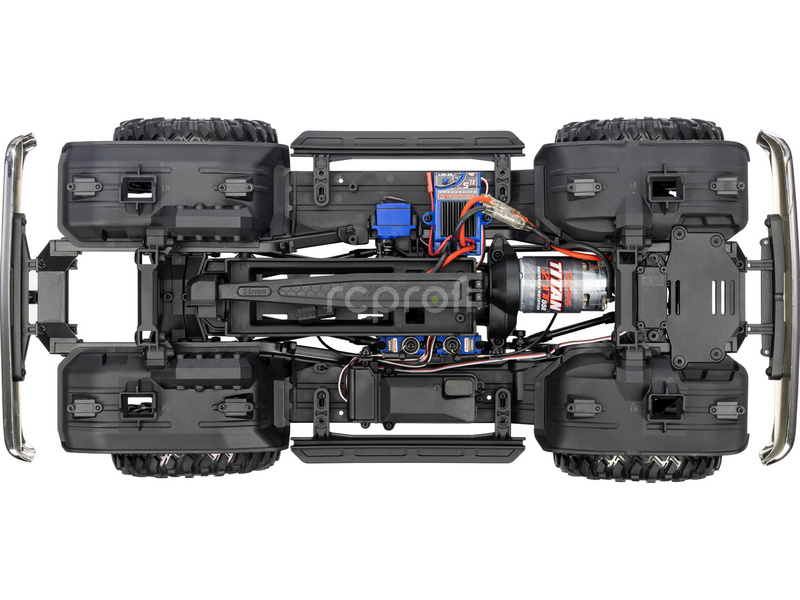 RC auto Traxxas TRX-4 Chevrolet K5 Blazer 1979 1:10 RTR, černá