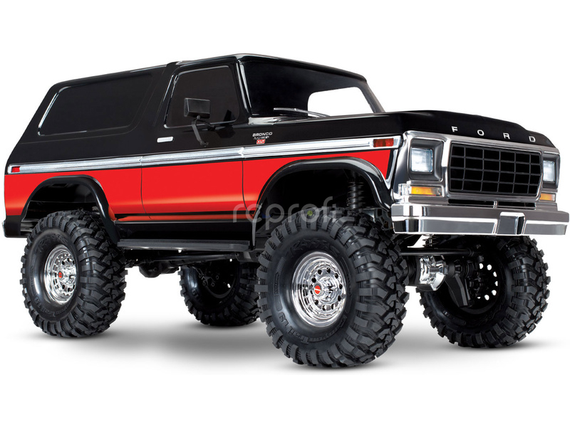 RC auto Traxxas TRX-4 Ford Bronco 1979 1:10 RTR, červená