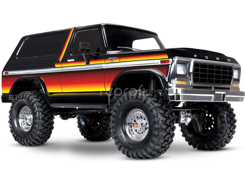 RC auto Traxxas TRX-4 Ford Bronco 1979 1:10 RTR, červená