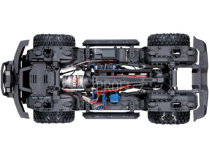 RC auto Traxxas TRX-4 Ford Bronco 2021 TQi 1:10 RTR, bílá