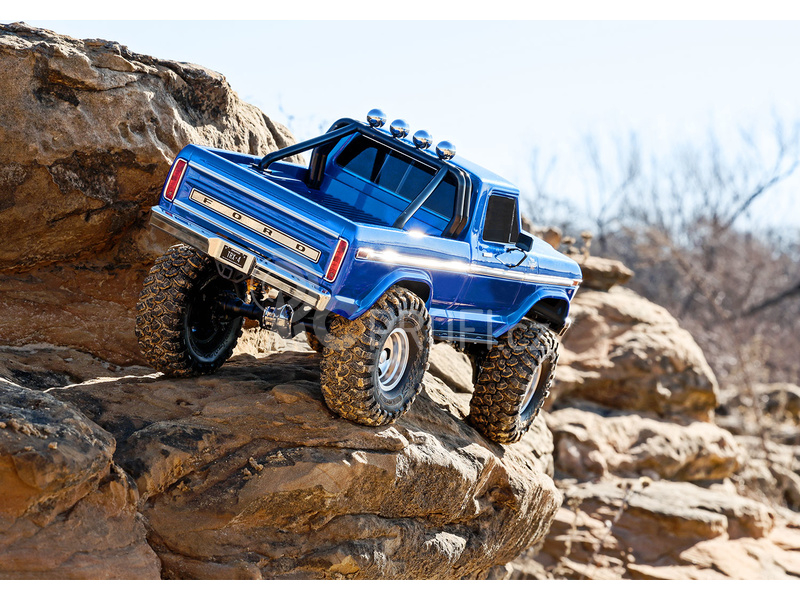 RC auto Traxxas TRX-4 Ford F-150 Ranger XLT TQi 1:10 RTR, černá