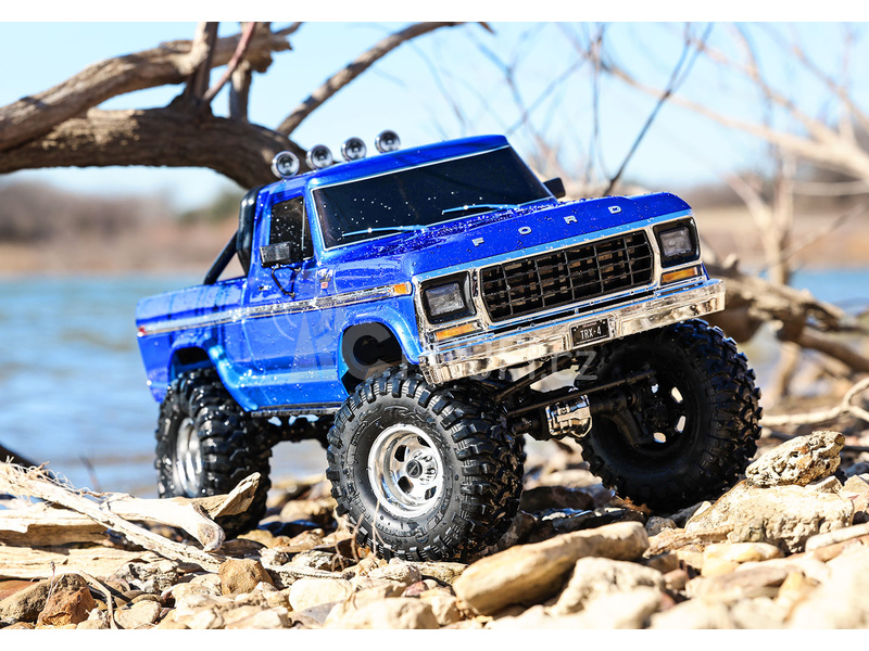 RC auto Traxxas TRX-4 Ford F-150 Ranger XLT TQi 1:10 RTR, černá