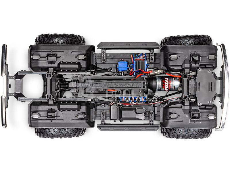 RC auto Traxxas TRX-4 Ford F-150 Ranger XLT TQi 1:10 RTR, černá