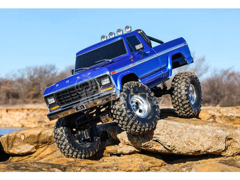 RC auto Traxxas TRX-4 Ford F-150 Ranger XLT TQi 1:10 RTR, černá