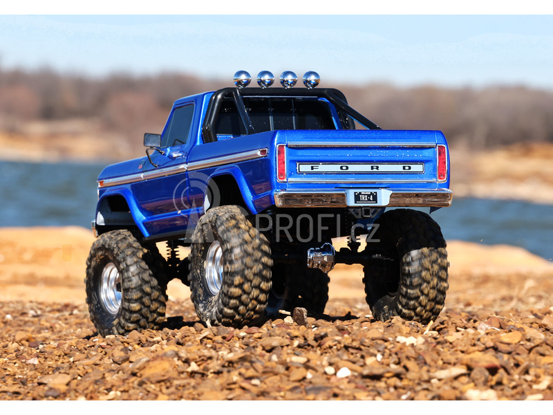 RC auto Traxxas TRX-4 Ford F-150 Ranger XLT TQi 1:10 RTR, černá