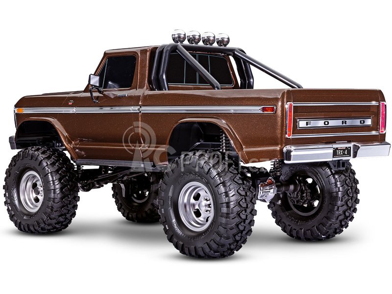 RC auto Traxxas TRX-4 Ford F-150 Ranger XLT TQi 1:10 RTR, modrá metalíza