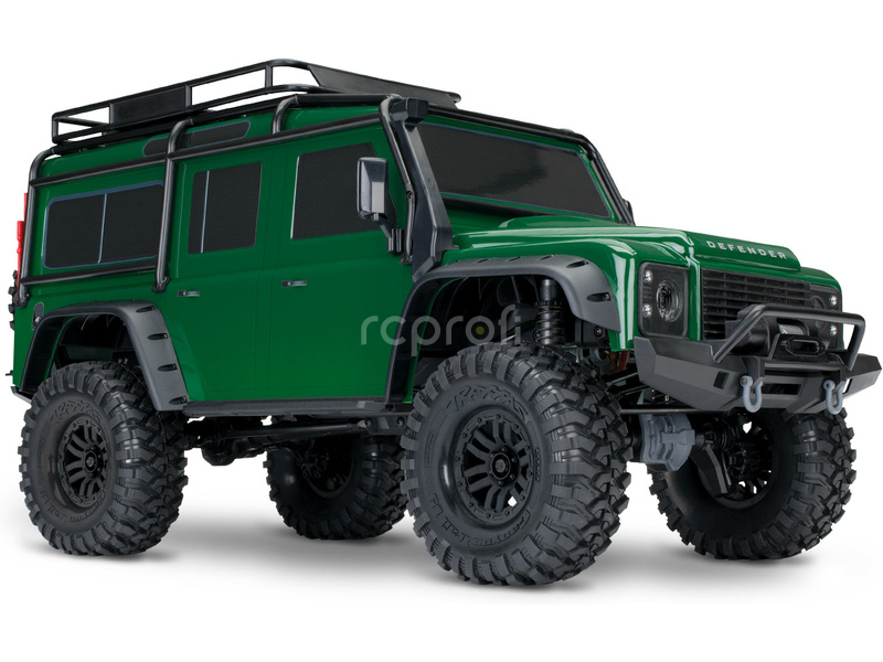 RC auto Traxxas TRX-4 Land Rover Defender 1:10 RTR, stříbrná