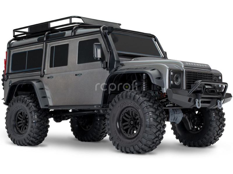 RC auto Traxxas TRX-4 Land Rover Defender 1:10 RTR, stříbrná