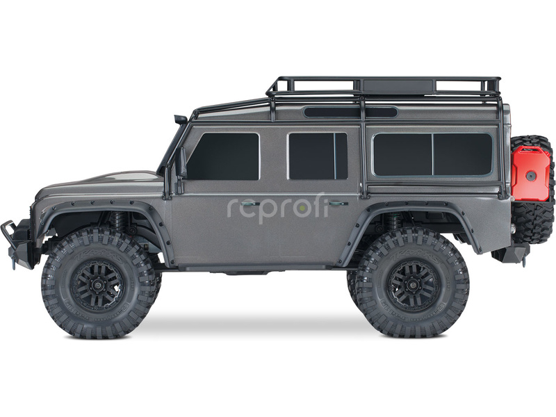 RC auto Traxxas TRX-4 Land Rover Defender 1:10 RTR, stříbrná