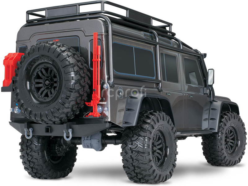 RC auto Traxxas TRX-4 Land Rover Defender 1:10 RTR, stříbrná