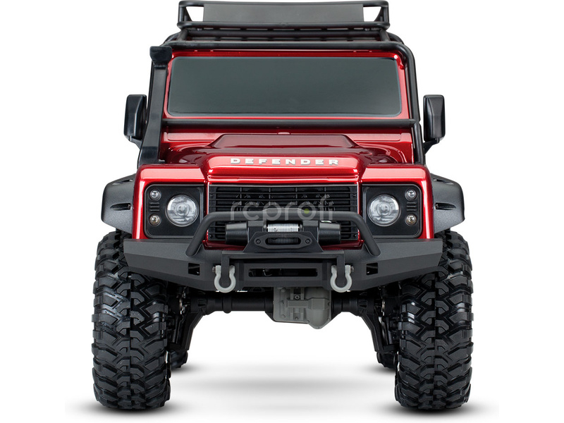 RC auto Traxxas TRX-4 Land Rover Defender 1:10 RTR, stříbrná