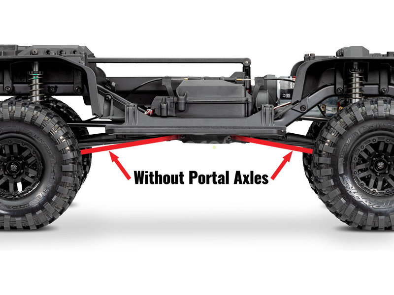 RC auto Traxxas TRX-4 Land Rover Defender 1:10 RTR, stříbrná