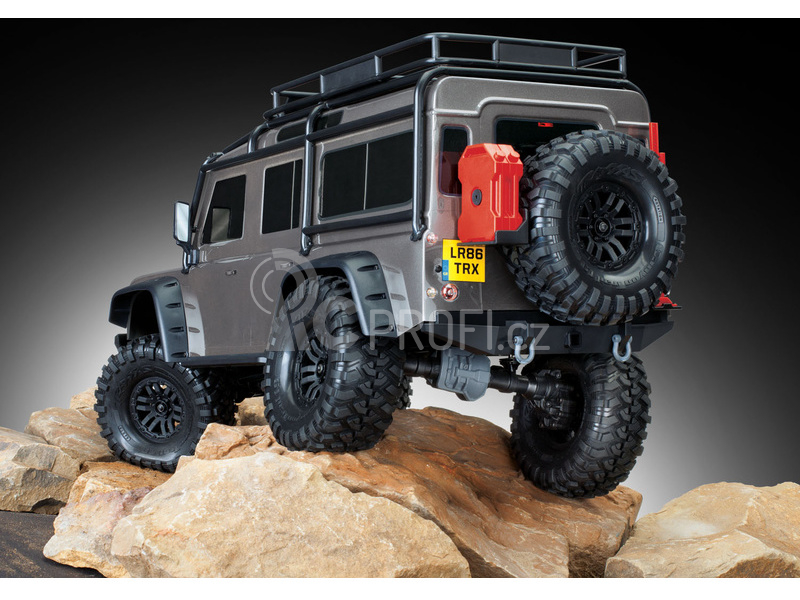 RC auto Traxxas TRX-4 Land Rover Defender 1:10 TQi RTR, černá