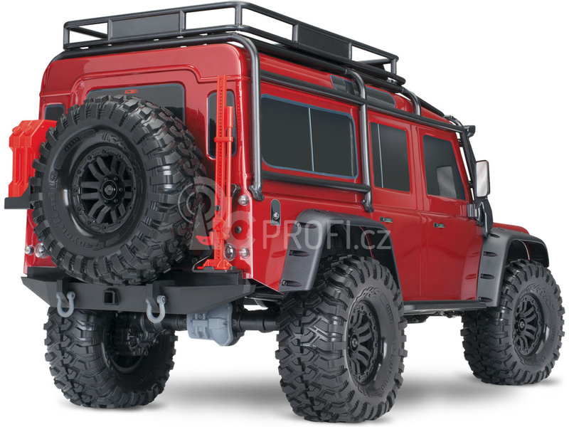 RC auto Traxxas TRX-4 Land Rover Defender 1:10 TQi RTR, černá