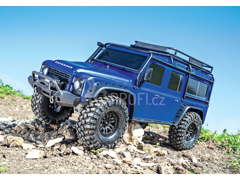 RC auto Traxxas TRX-4 Land Rover Defender 1:10 TQi RTR, černá