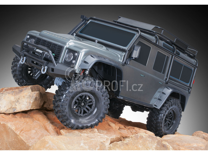 RC auto Traxxas TRX-4 Land Rover Defender 1:10 TQi RTR, modrá