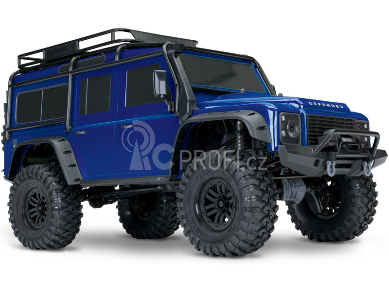 RC auto Traxxas TRX-4 Land Rover Defender 1:10 TQi RTR, modrá