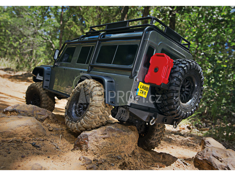 RC auto Traxxas TRX-4 Land Rover Defender 1:10 TQi RTR, modrá