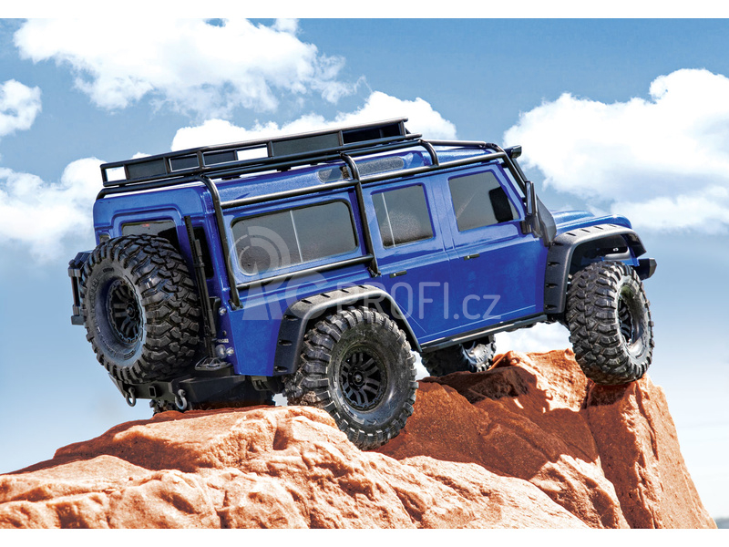 RC auto Traxxas TRX-4 Land Rover Defender 1:10 TQi RTR, písková