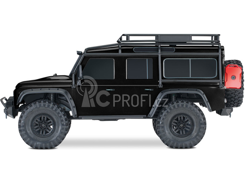 RC auto s navijákem Traxxas TRX-4 Land Rover Defender 1:10 TQi RTR, černá