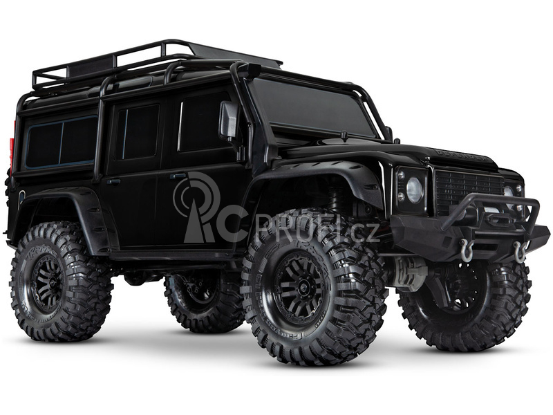 RC auto s navijákem Traxxas TRX-4 Land Rover Defender 1:10 TQi RTR, písková