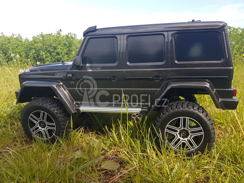 RC auto Traxxas TRX-4 Mercedes G500 1:10 s LED osvětlením TQi, modrá