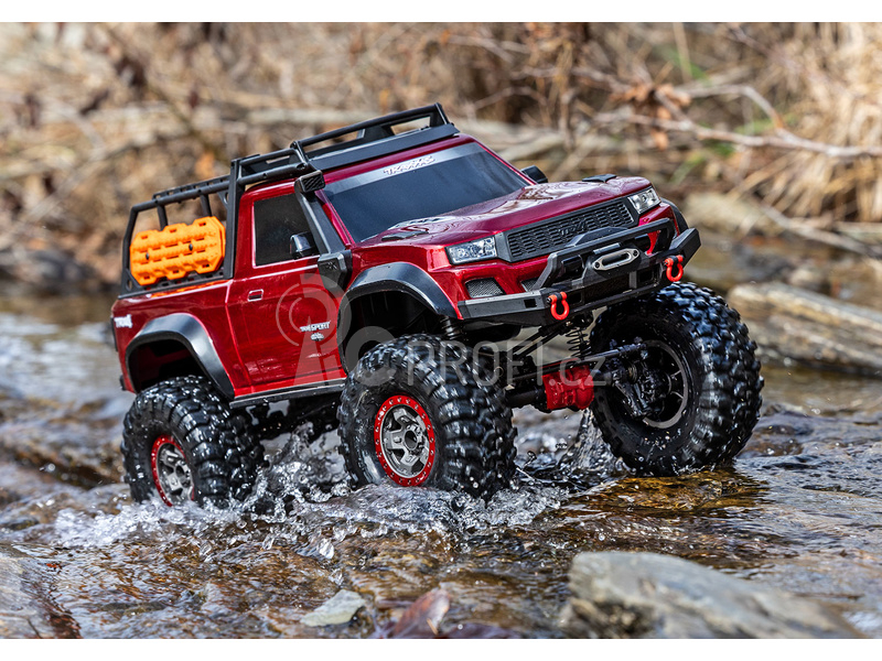 RC auto Traxxas TRX-4 Sport High Trail Edition 1:10 RTR, modrá