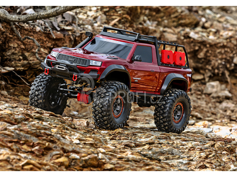 RC auto Traxxas TRX-4 Sport High Trail Edition 1:10 RTR, modrá