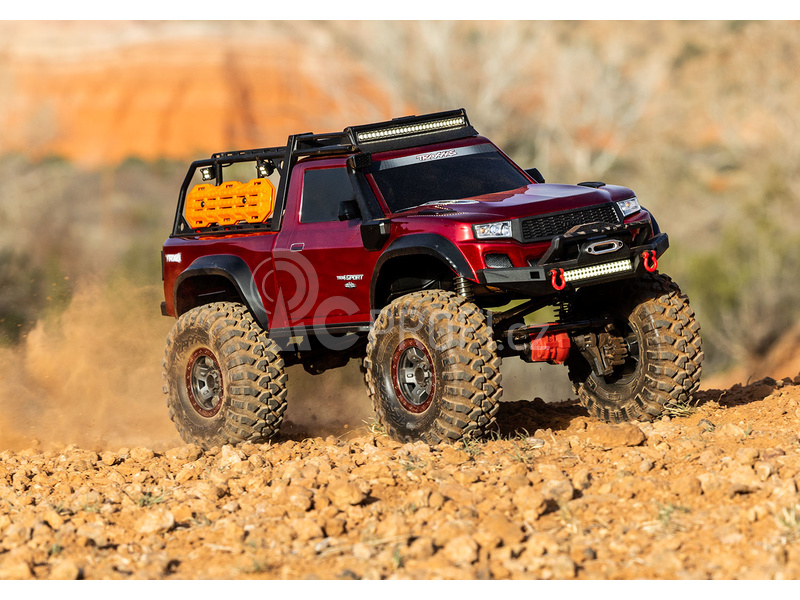 RC auto Traxxas TRX-4 Sport High Trail Edition 1:10 RTR, modrá