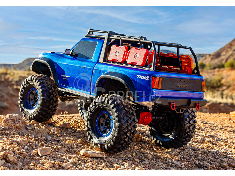 RC auto Traxxas TRX-4 Sport High Trail Edition 1:10 RTR, modrá