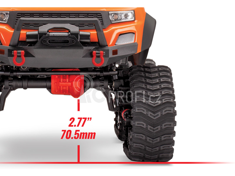 RC auto Traxxas TRX-4 Traxx 1:10, modrá