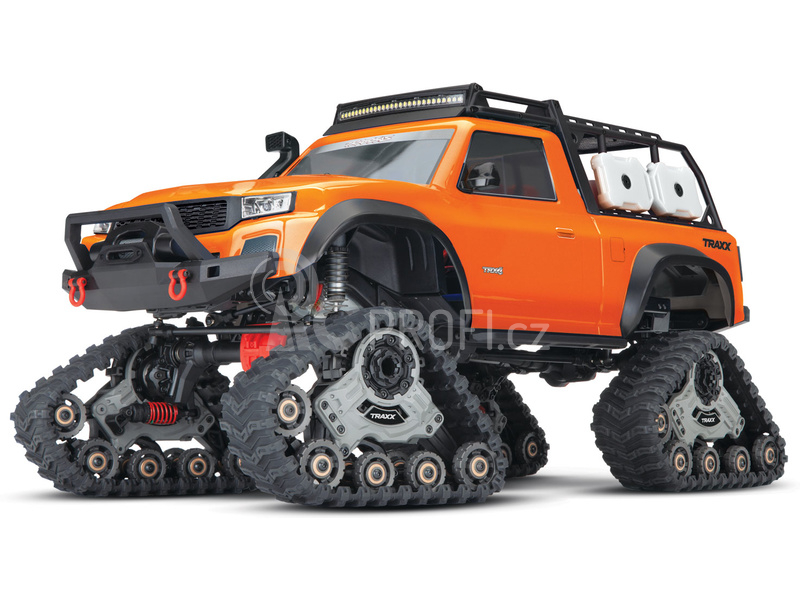 RC auto Traxxas TRX-4 Traxx 1:10, oranžová