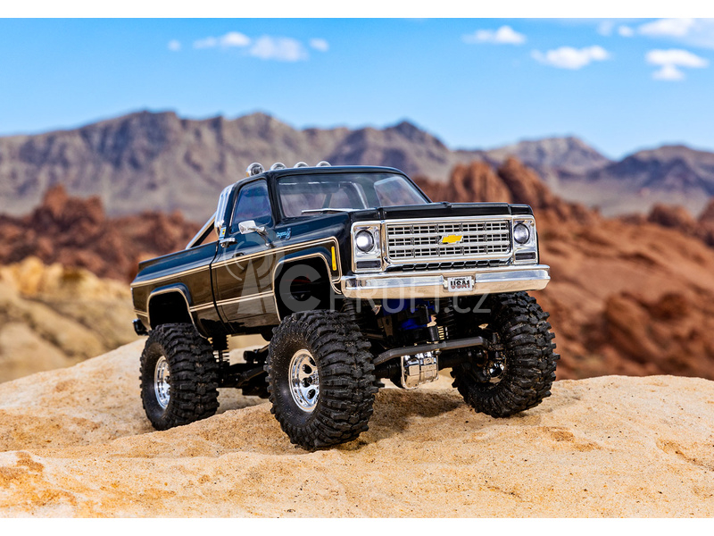 RC auto Traxxas TRX-4M Chevrolet K10 1979 1:18 RTR, černá