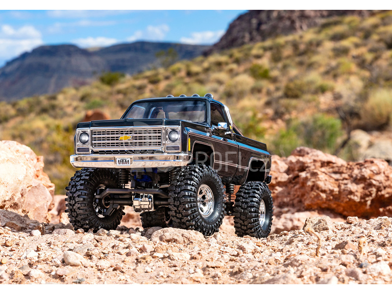 RC auto Traxxas TRX-4M Chevrolet K10 1979 1:18 RTR, černá