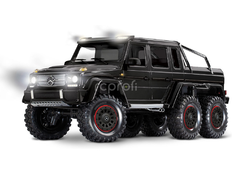 RC auto Traxxas TRX-6 Mercedes G 63 6x6 1:10 RTR, stříbrná