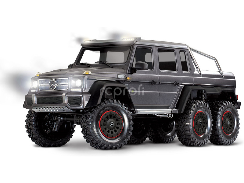 RC auto Traxxas TRX-6 Mercedes G 63 6x6 1:10 RTR, stříbrná