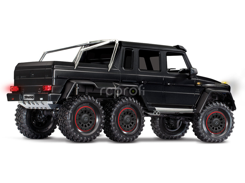 RC auto Traxxas TRX-6 Mercedes G 63 6x6 1:10 RTR, stříbrná