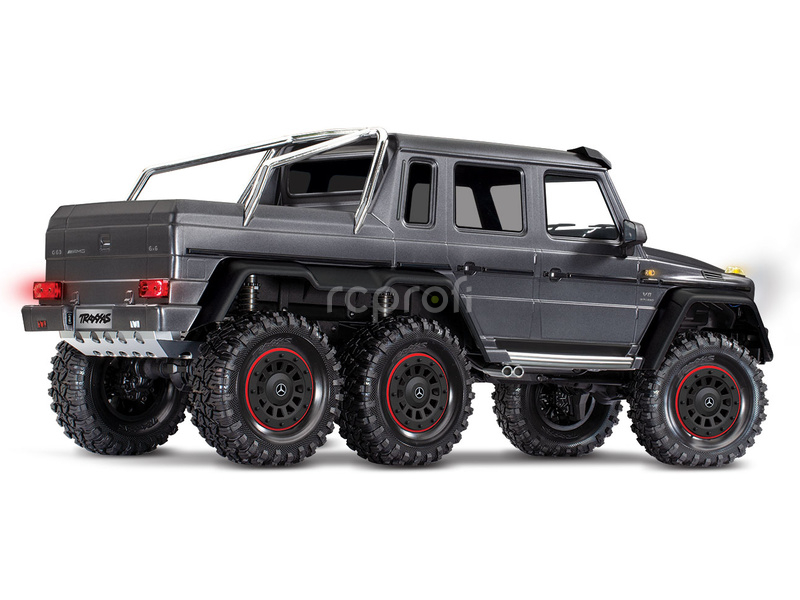 RC auto Traxxas TRX-6 Mercedes G 63 6x6 1:10 RTR, stříbrná