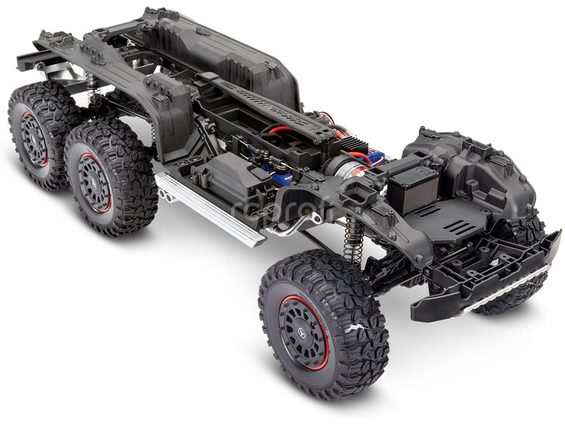 RC auto Traxxas TRX-6 Mercedes G 63 6x6 1:10 RTR, stříbrná
