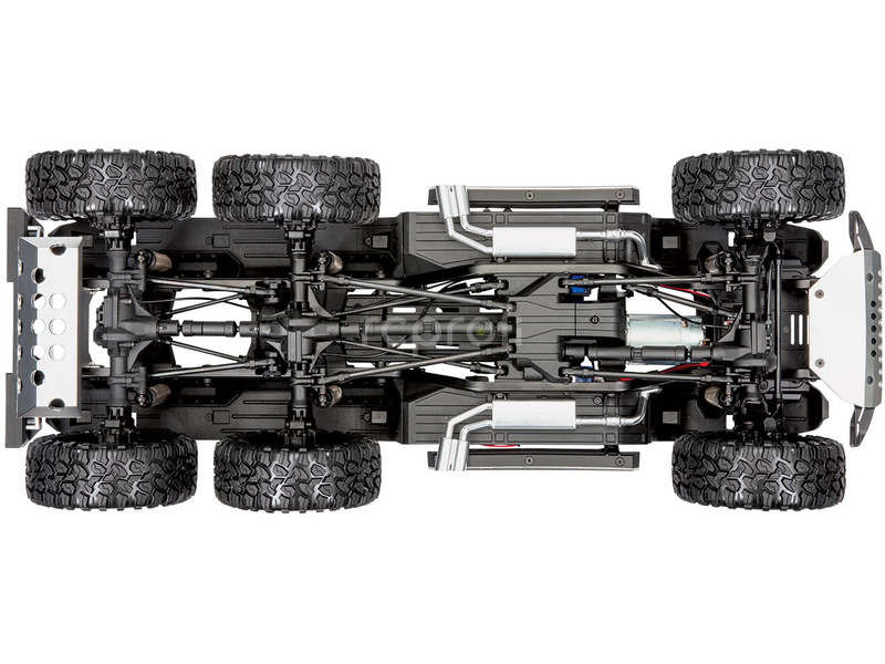 RC auto Traxxas TRX-6 Mercedes G 63 6x6 1:10 RTR, stříbrná